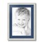 ArtToFrames 16x22" Matted Picture Frame with 12x18" Single Mat Photo Opening Framed in 1.25" White and 2" Mat (FWM-4098-16x22)